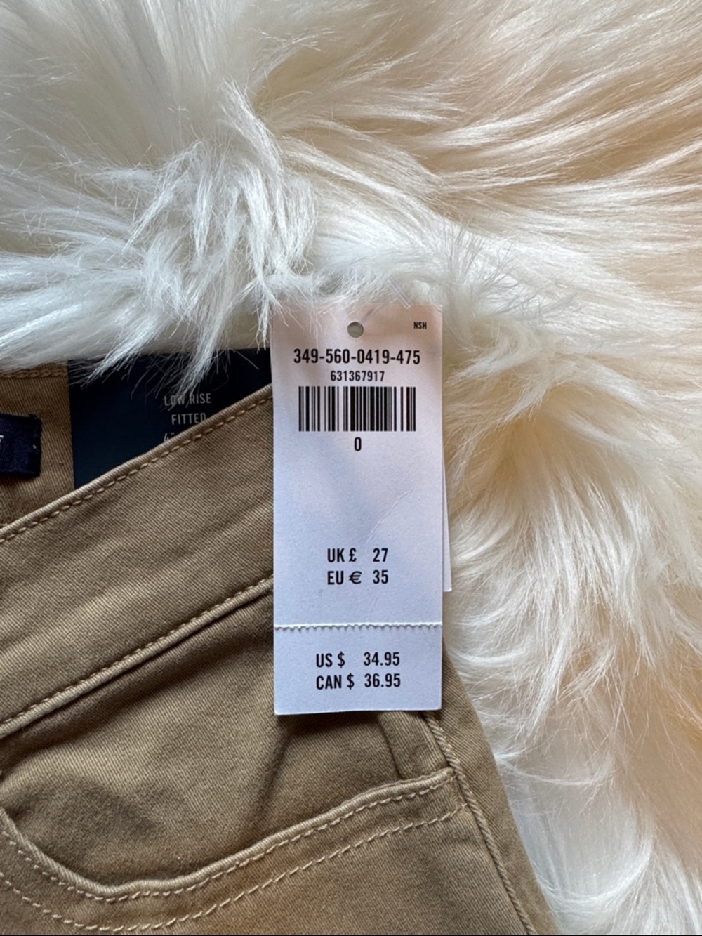 HOLLISTER ~ LOW RISE MIDI SHORT - Picture 5 of 6